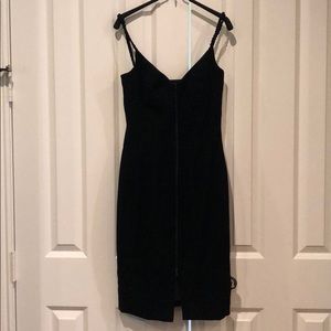 Narciso Rodriguez black cocktail dress.